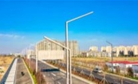 苏州相城5G多功能智慧灯杆亮相